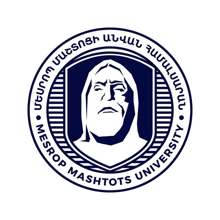 Stepanakert Mesrop Mashtots University logo